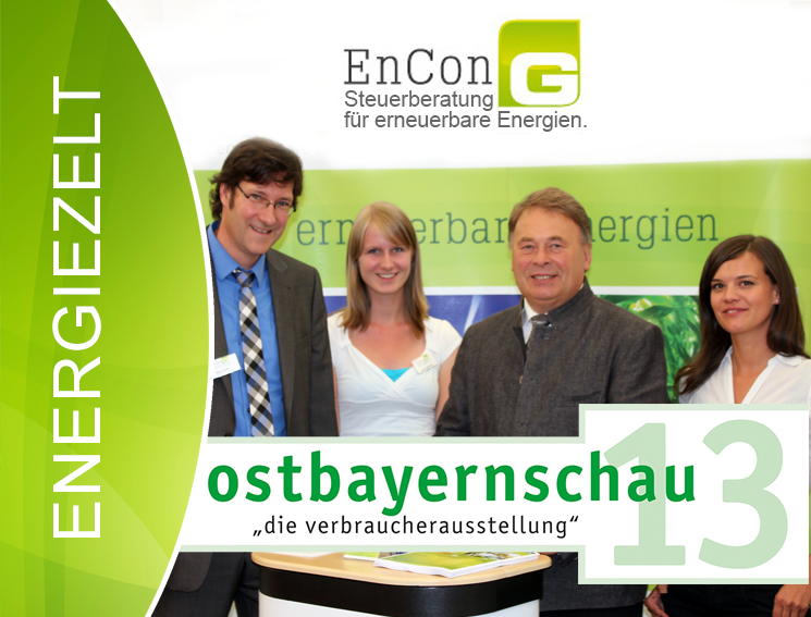 EnCon Steuerberatungsgesellschaft auf der Ostbayernschau